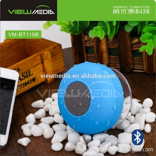 VM-BT119B 2017 portable Shower wireless speaker bluetooth waterproof bluetooth speaker
